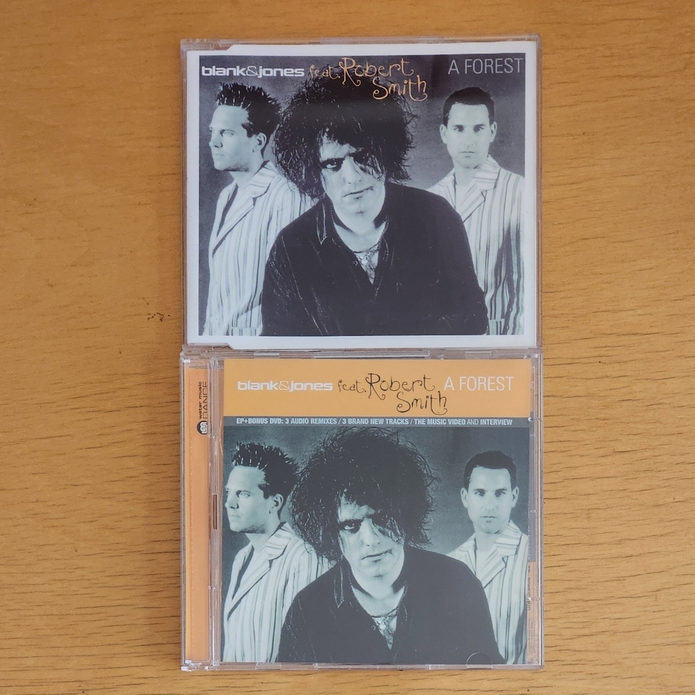 Blank & Jones feat. Robert Smith CD  Single & EP CD & DVD (Lot of 2)